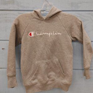 Champion Youth Boys Gray Hoodie Size Small